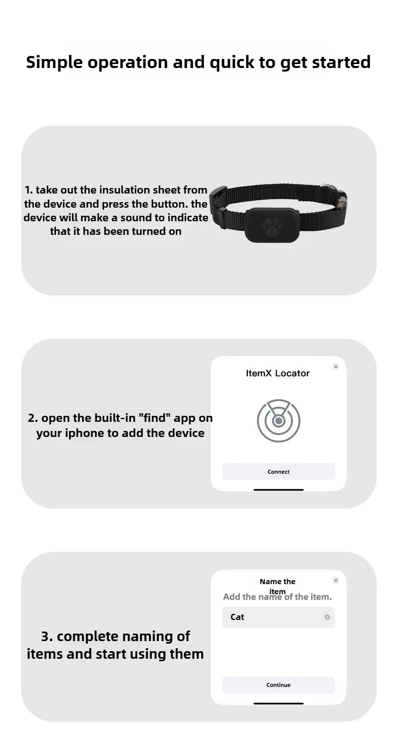 Smart Pet GPS Tracker Collar