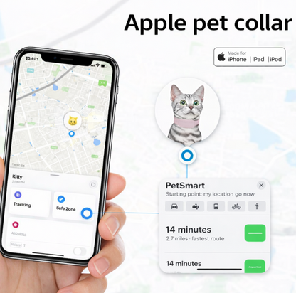 Because every moment apart feels longer, stay close to your pet wherever they go.